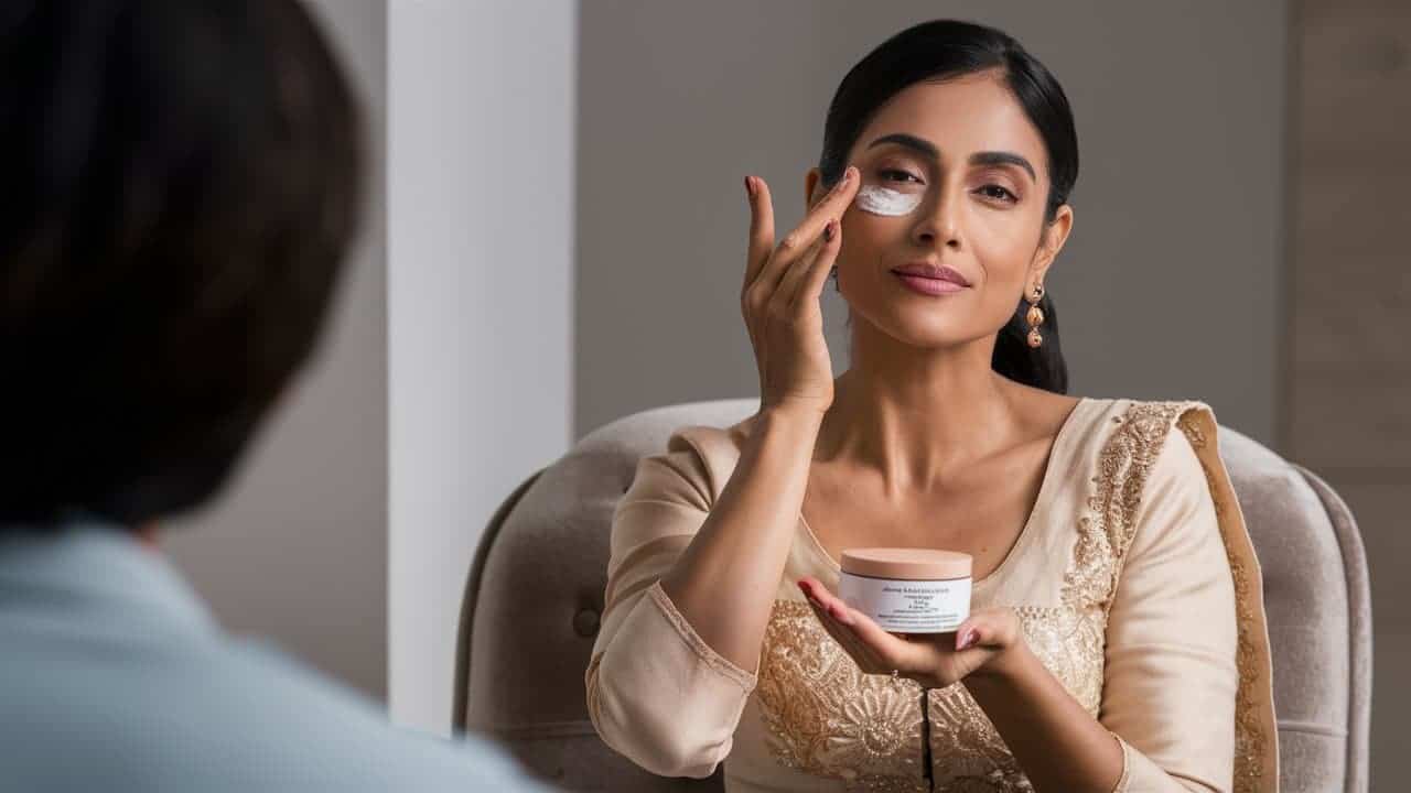 Buy bakuchiol eye cream in India