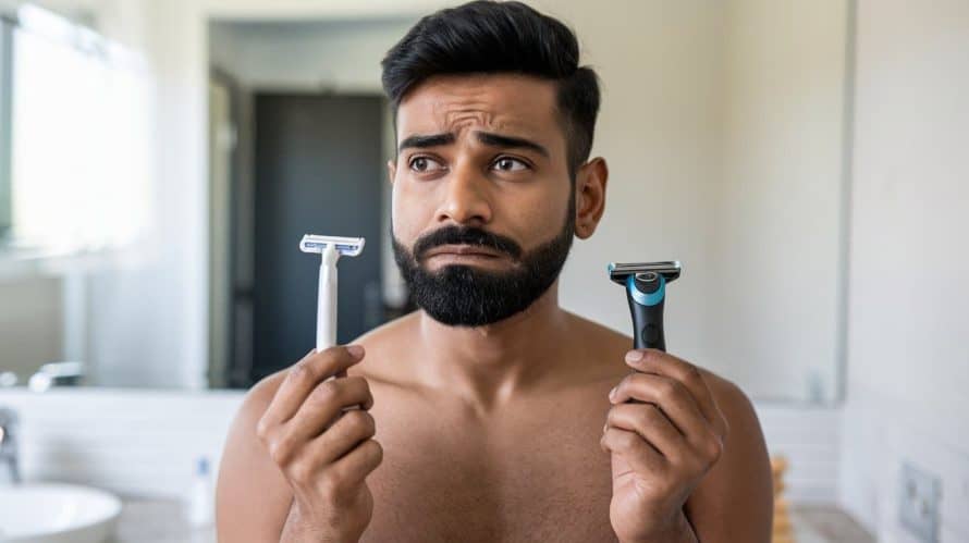 Wet shaving vs electric razor