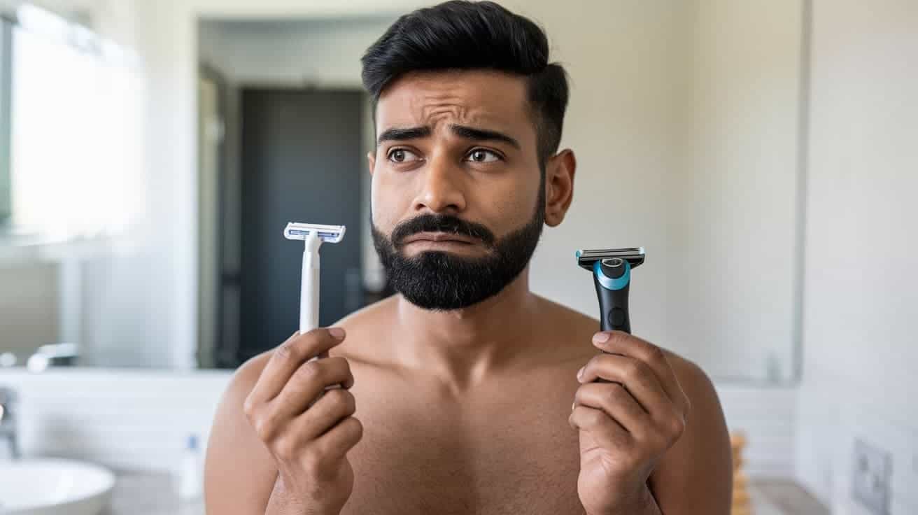 Wet shaving vs electric razor