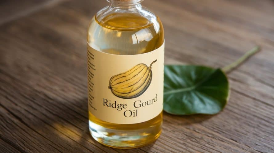 Ridge Gourd Oil For Grey Hair