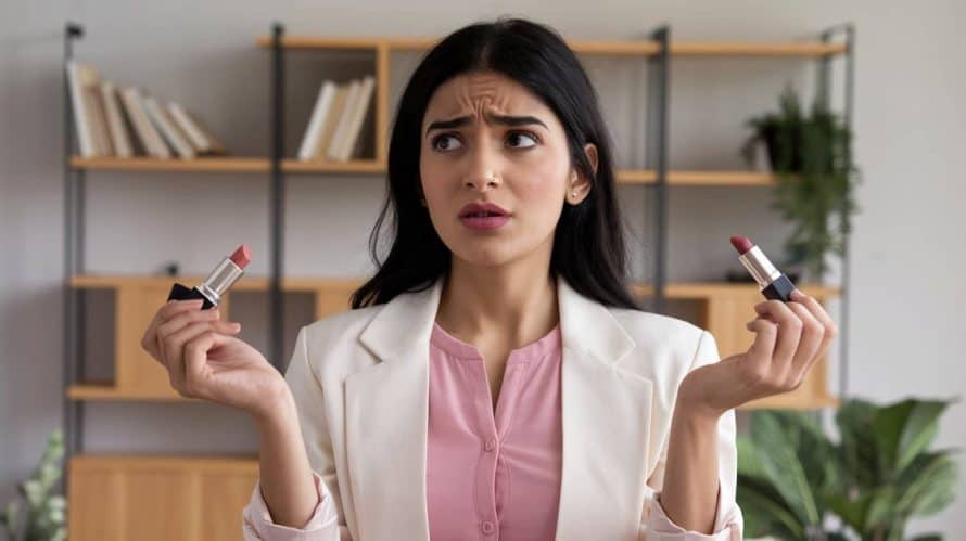 Matte Lipstick vs. Satin Lipstick