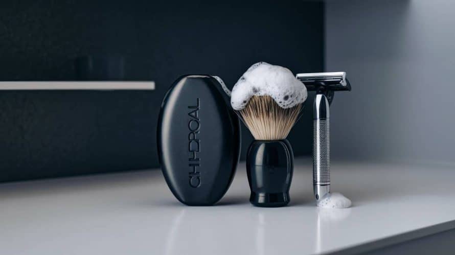 Charcoal Shaving Soap For Both Men and Women