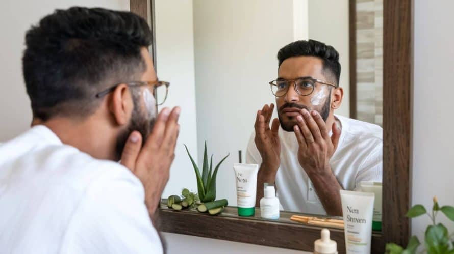 Skin Care Routine For Indian Men
