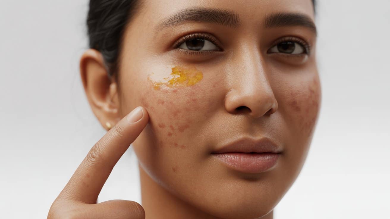 Using black seed oil for acne scars